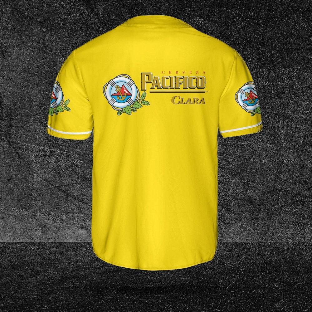 Pacifico Beer Logos Life Baseball Jersey Shirt Beer Brands Pacifico Gift - Best Seller Shirts Design In Usa - Shirt King