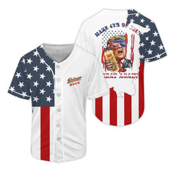 Shiner Bock Donald Trump Independence Day Baseball Jersey - Shirt King