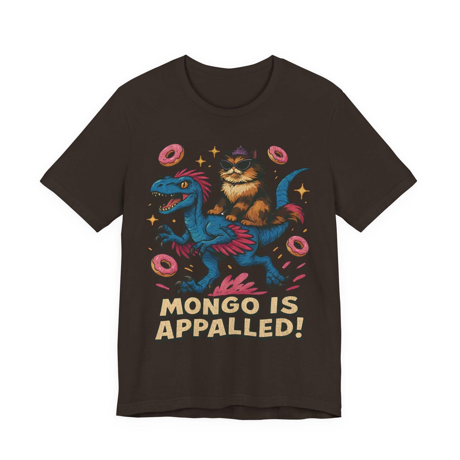 Dungeon Crawler Carl Princess Donut and Mongo T-Shirt | Fantasy Cat Donut Tee'4423518942