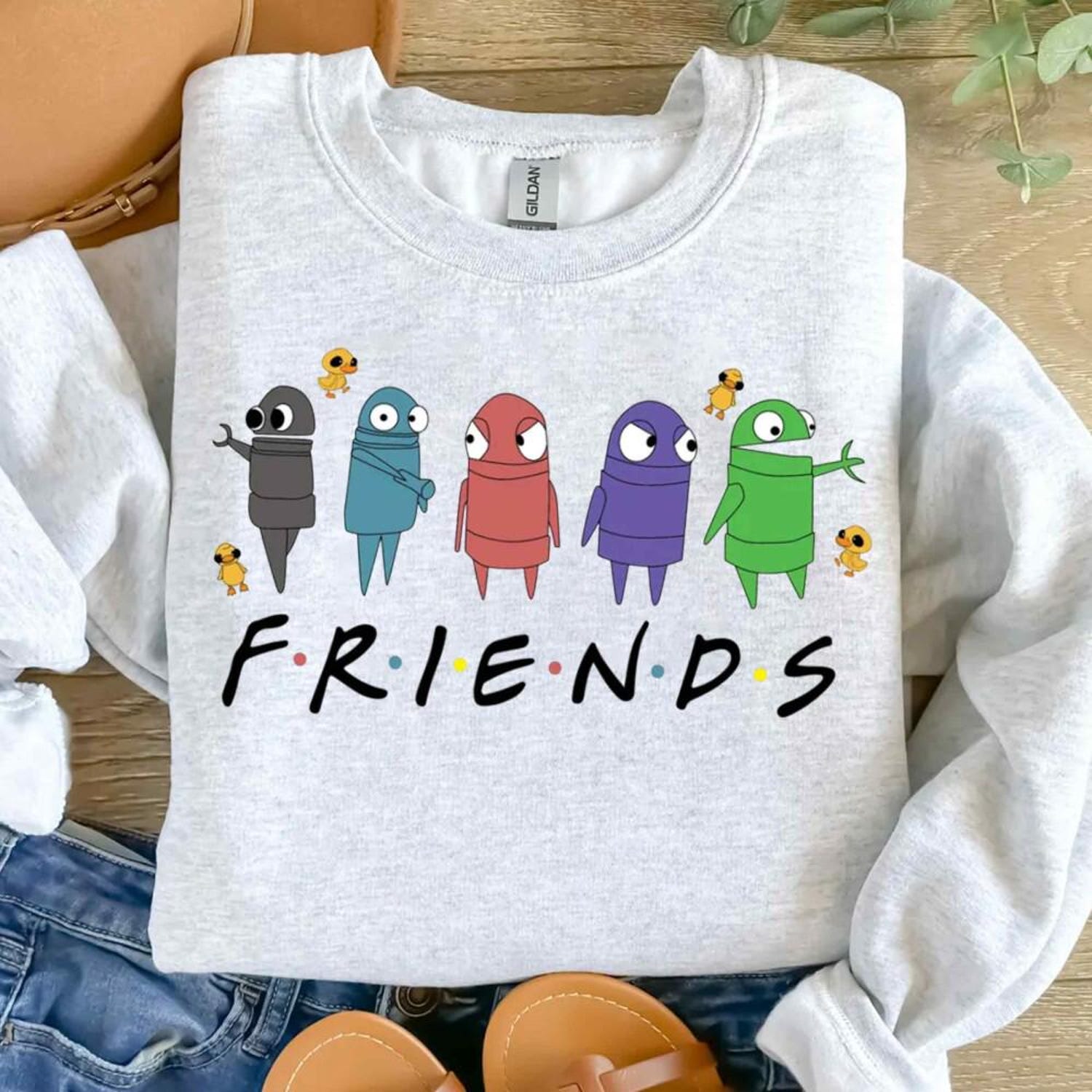 R.E.P.O. Game Shirt, Friends Sweatshirt, Funny Horror Co-Op Game Shirt, Semibot Fan  Shirt, Game Lover Shirt