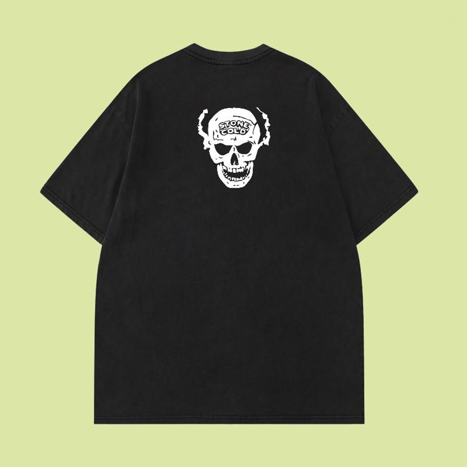 2 sided Stone Cold Steve Austin Vintage Style Wrestling T-Shirt