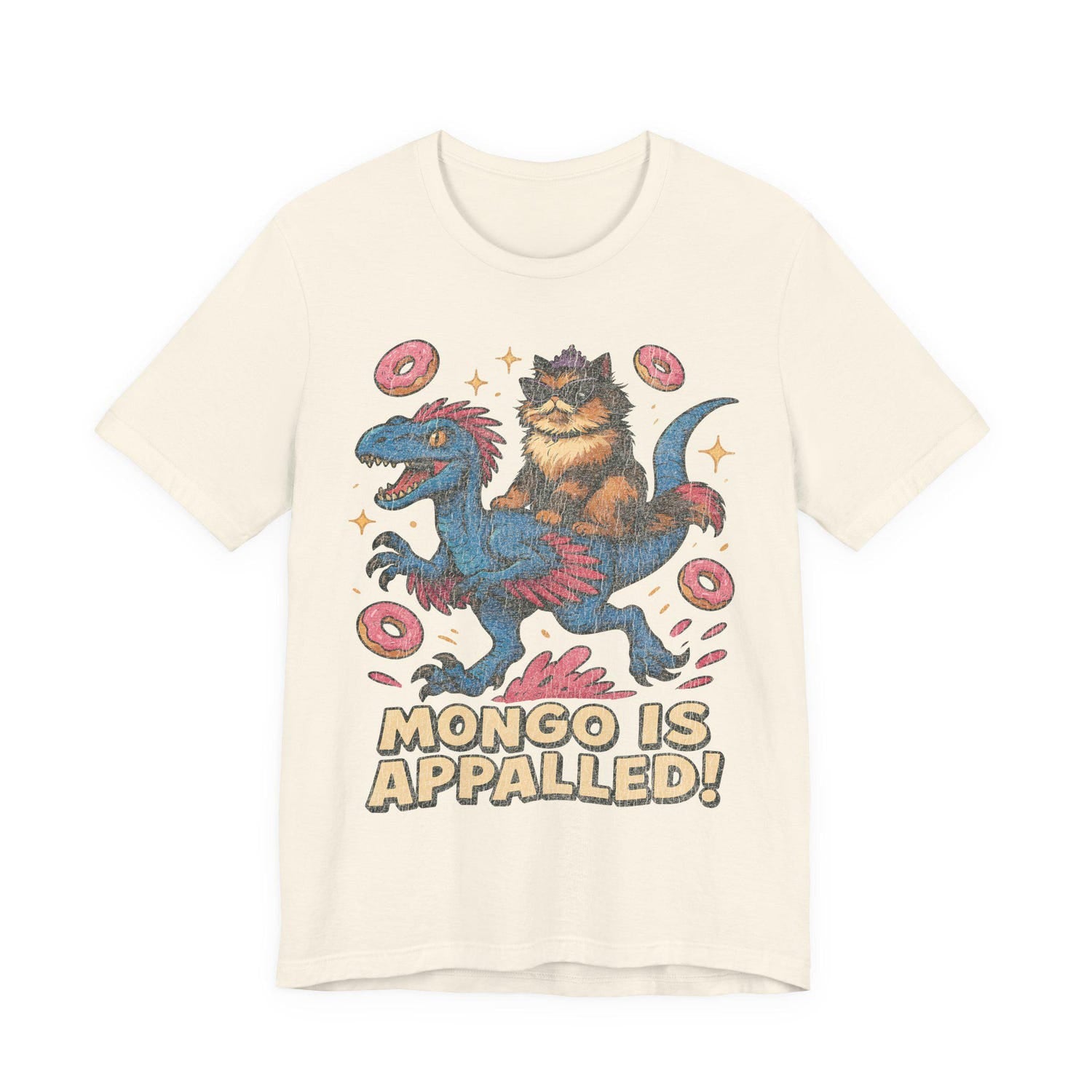 Dungeon Crawler Carl Princess Donut and Mongo T-Shirt | Fantasy Cat Donut Tee'4423518942