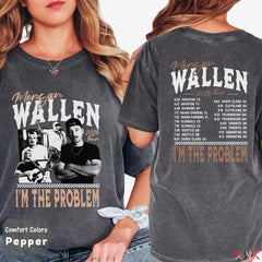 Morgan Wallen 2025 Tour Shirt: I'm The Problem Country Music Tee'4318635187