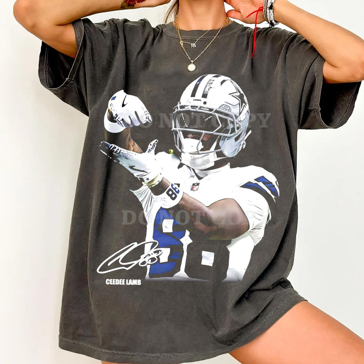 Comfort Color CeeDee Lamb Shirt, Dallas Football Celebration Tee