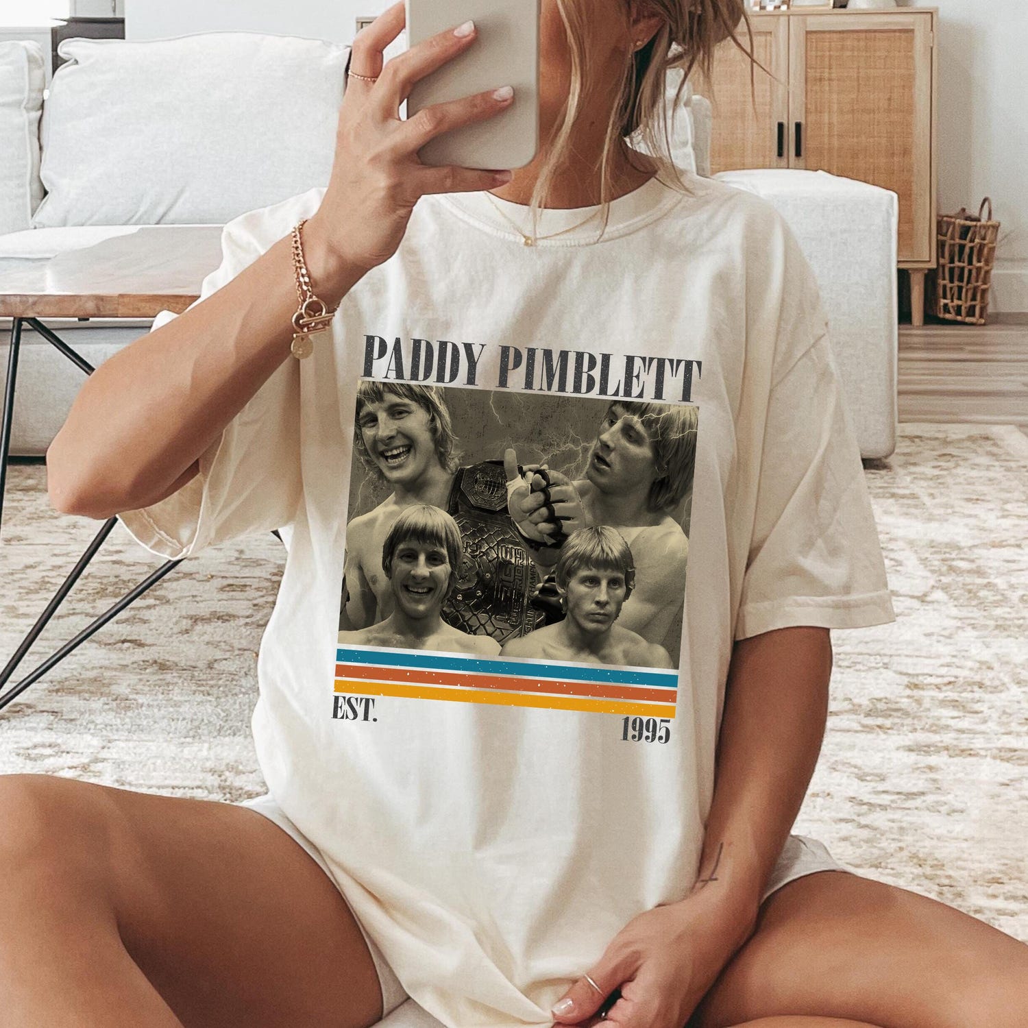 Retro Paddy Pimblett Shirt, Comfort Colors Tee, Paddy Pimblett Retro Shirt, Paddy Pimblett Merch, Boxing Gift, Birthday Gifts