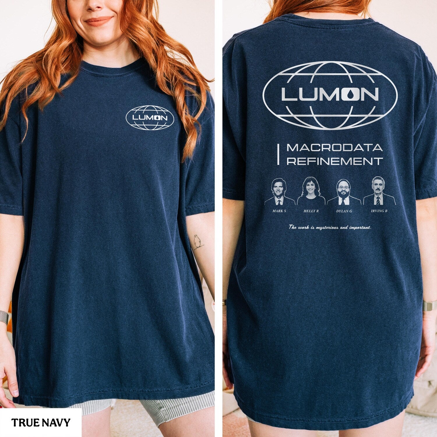 Lumon Unisex T-Shirt, Severance, Tv Show, Macrodata Refinement, Severance T-Shirt, Severance Shirt, Lumon Shirt, Mark S