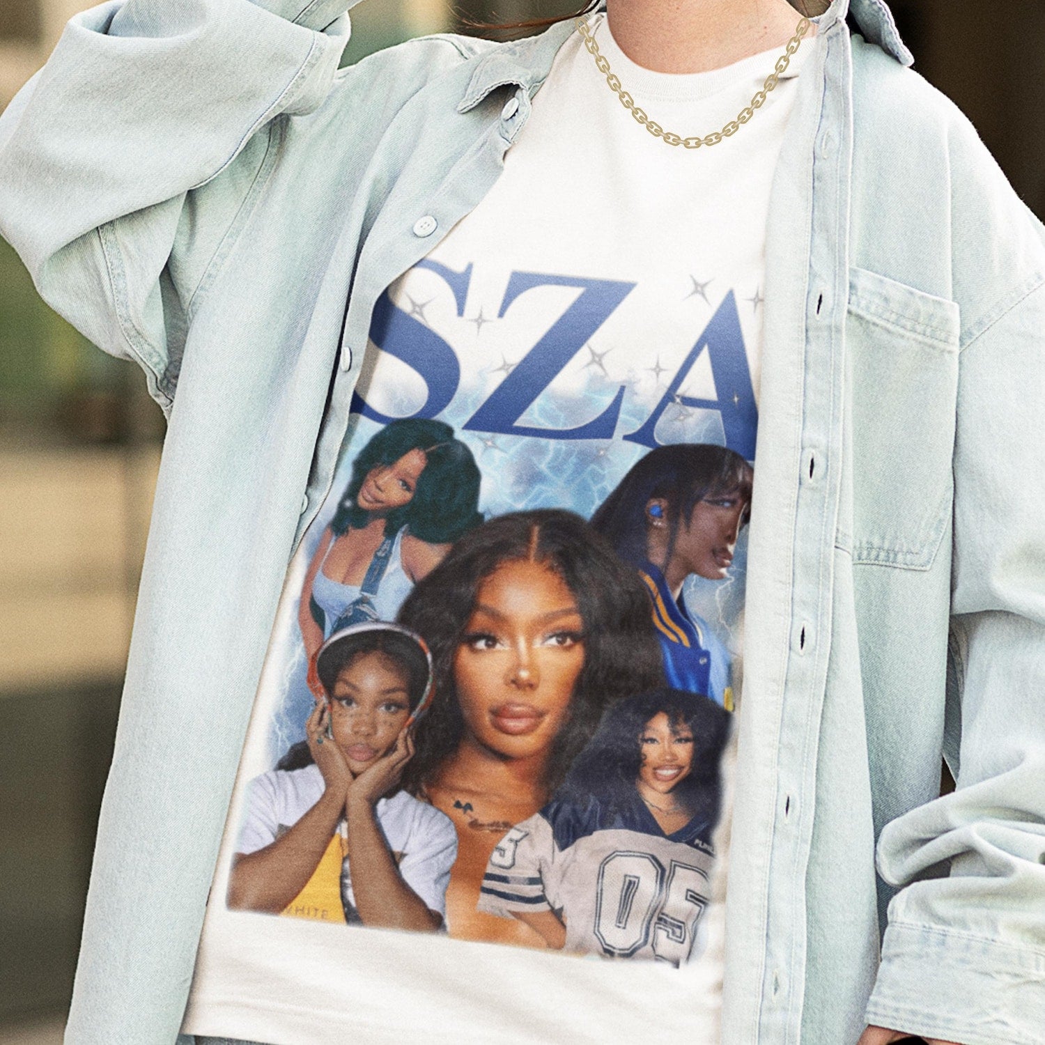 Sza Vintage T-Shirt, Gift For Women and Man Unisex T-Shirt, SZA Sweatshirt, SZA Concert Tee, SZA Bootleg Shirt, Sza Vintage Rap Hip Hop Tee