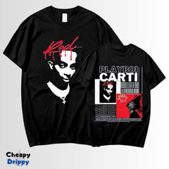 Playboi carti t-shirt Unisex | Whole  Lotta Red Rap Drip Y2K | Hip Hop Streetwear Clothing