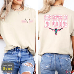 Morgan Wallen Lyrics Tee: Western Cowgirl Graphic Shirt'4332265422