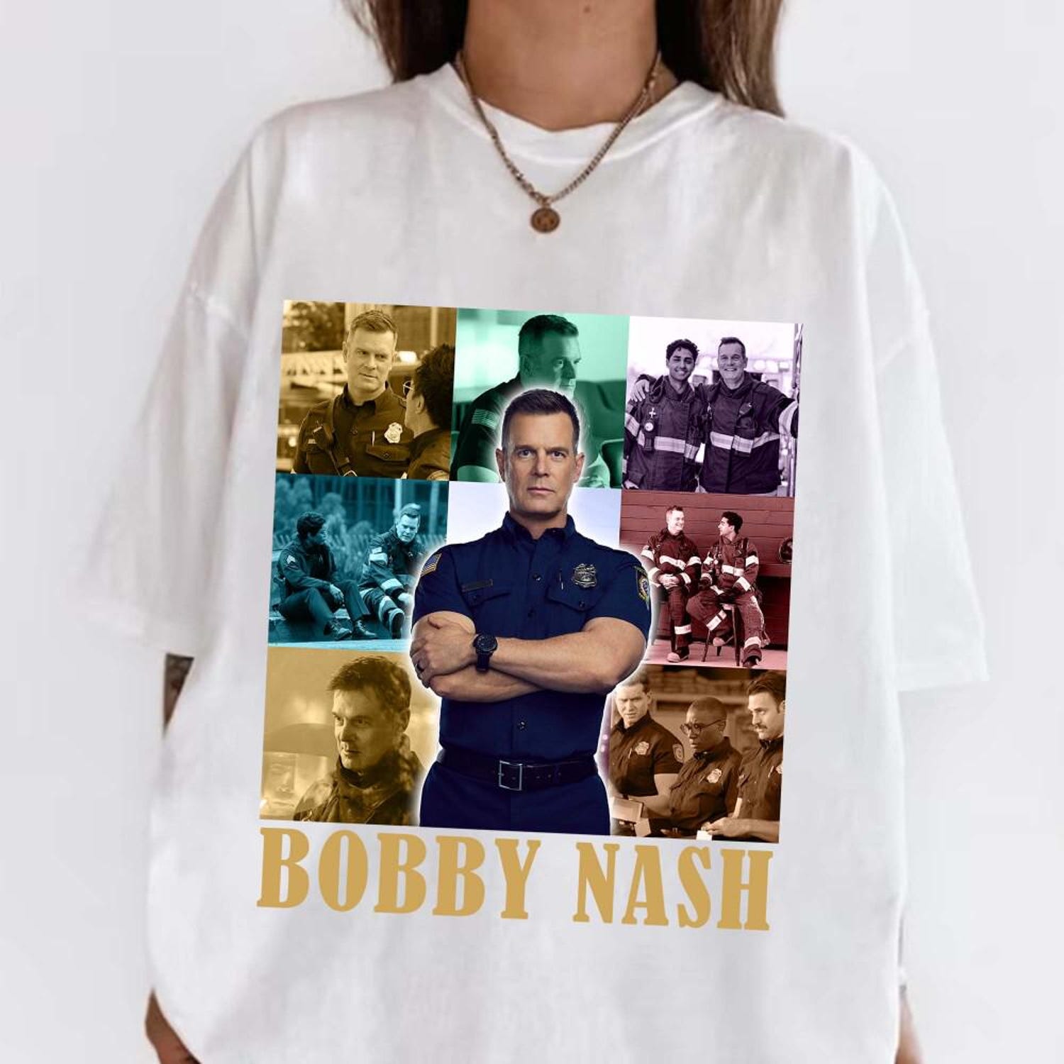 Bobby Nash Eras Tour R.I.P Shirt, Bobby Nash 911 TV Show Movie Crewneck Shirt, TV Show Lovers, Gift For 911 Fans