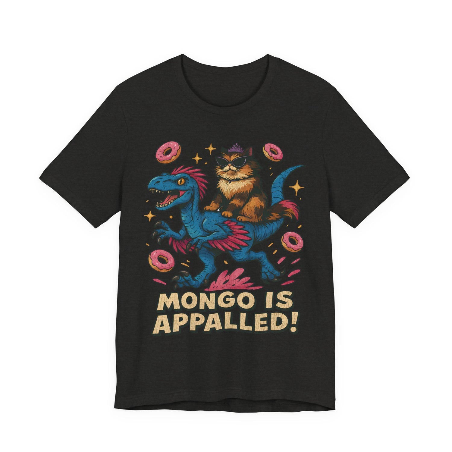 Dungeon Crawler Carl Princess Donut and Mongo T-Shirt | Fantasy Cat Donut Tee'4423518942