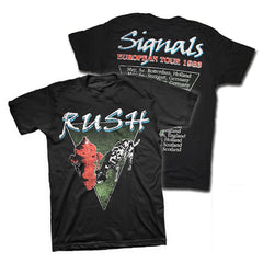 Rush Signals 1983 European Tour w/ Dates T-Shirt'640743410