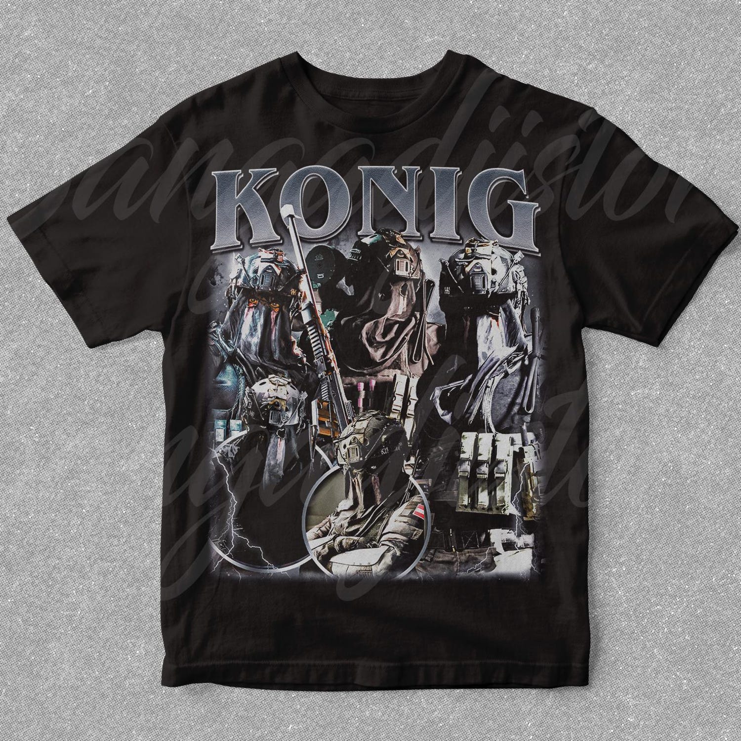 Retro 90's Konig T-Shirt, Ghost Video Game Fan Tee Graphic T-Shirt, Gift For Women and Man Unisex T-Shirt, sweatshirt, Hoodie'4414003720