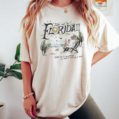 Take Me To Florida Shirt, Florida Lover Shirt, Music Lover Shirt, Fan Shirt, Concert Shirt, Concert Tour Shirt, Ghost Florida Shirt