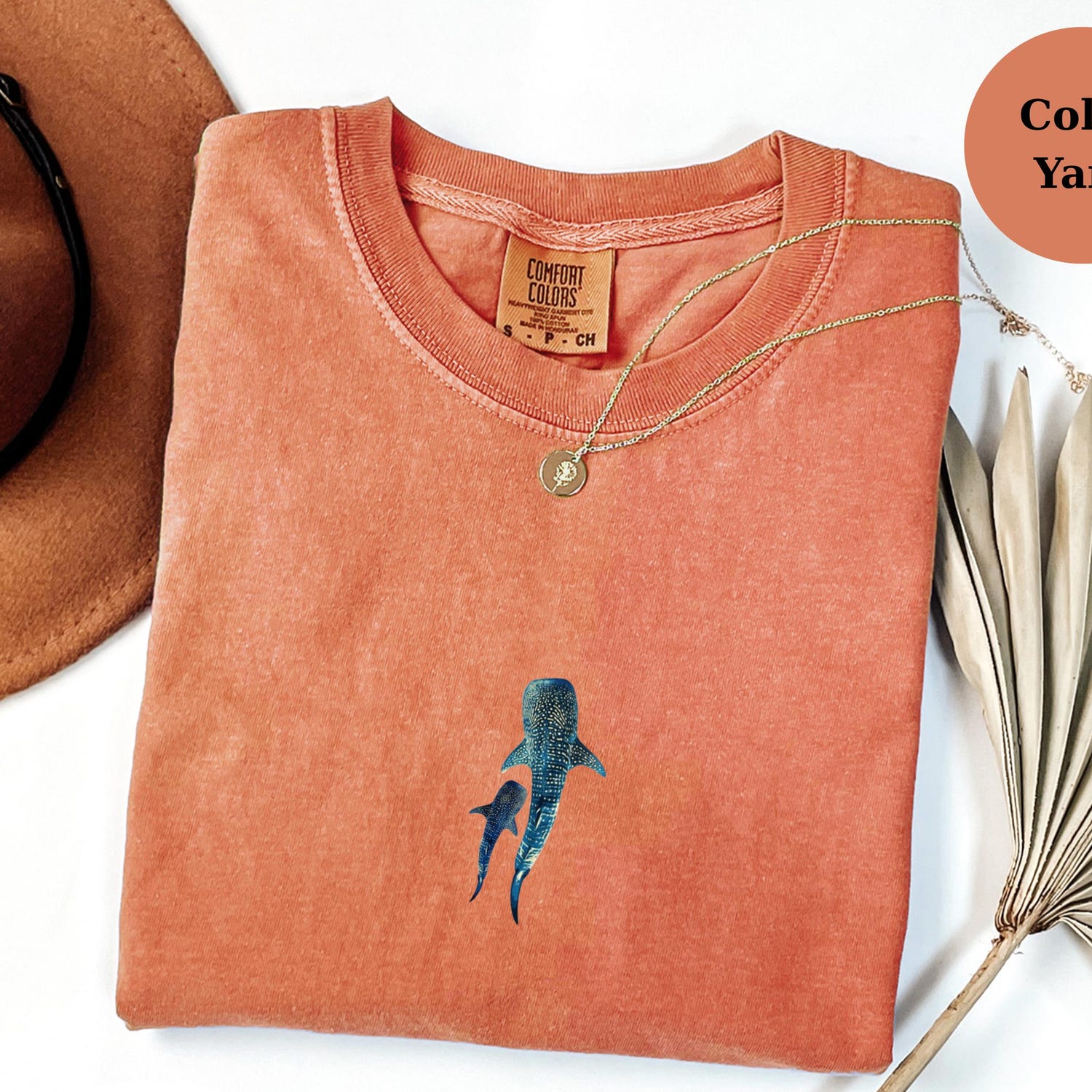 Comfort Colors� Whale Shark T-Shirt � Ocean Lover Graphic Tee for Summer