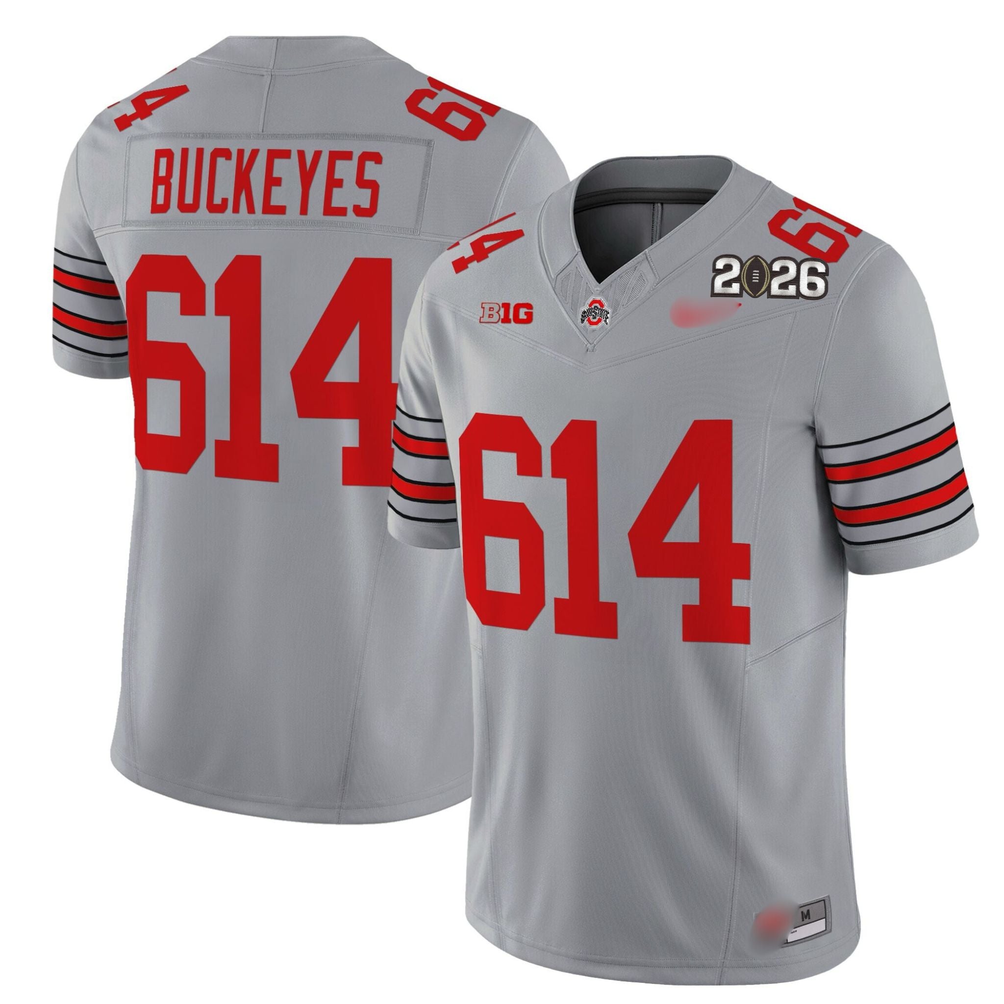 O.S Buckeyes #614 ‘Heritage Stripe’ 2026 Fan Jersey
