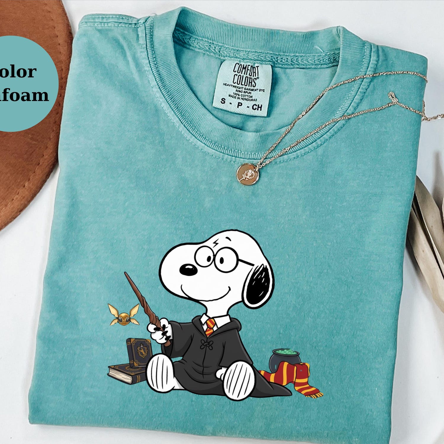 Cute Harry Potter Snoopy T-Shirt � Magic Dog Tee � Cozy Wizard Gift Shirt