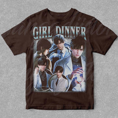 Retro 90's Girl Dinner Zayne T-Shirt, Zayne Love and Deepspace Fan Tee Graphic T-Shirt, Gift For Women and Man Unisex T-Shirt'1846339197