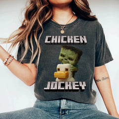 Chicken Jockey MineC Shirt, MineC shirt, Chicken Jockey, Miner T-shirt,