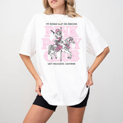 Pink Pony Club Shirt, Chappell Roan Shirt, Midwest Princess Tour, Sapphic Lesbian Pride Music Shirt, Keep On Dancing, WLW Pride Music Tee