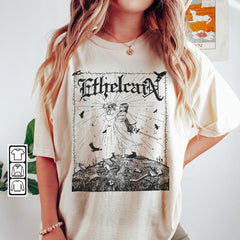 Ethel Cain Music Shirt, Preacher's Daughter Album Merch 9, Ethel Cain Sun Bleached Inspired Bootleg 90s Vintage Graphic Unisex Gift M607T