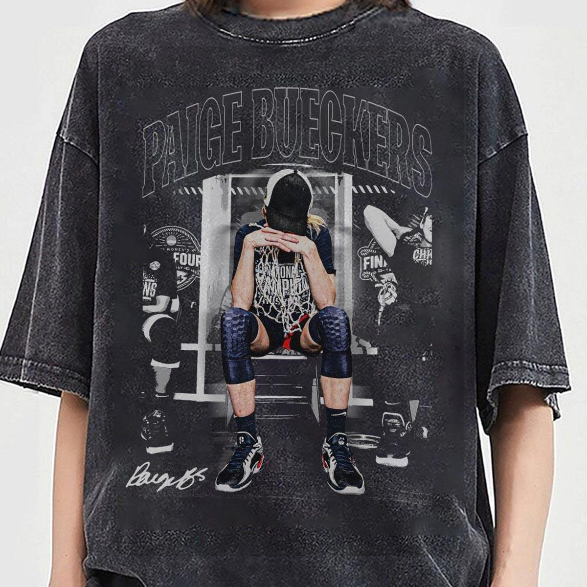 Paige Bueckers Last Dance Vintage NBA Shirt