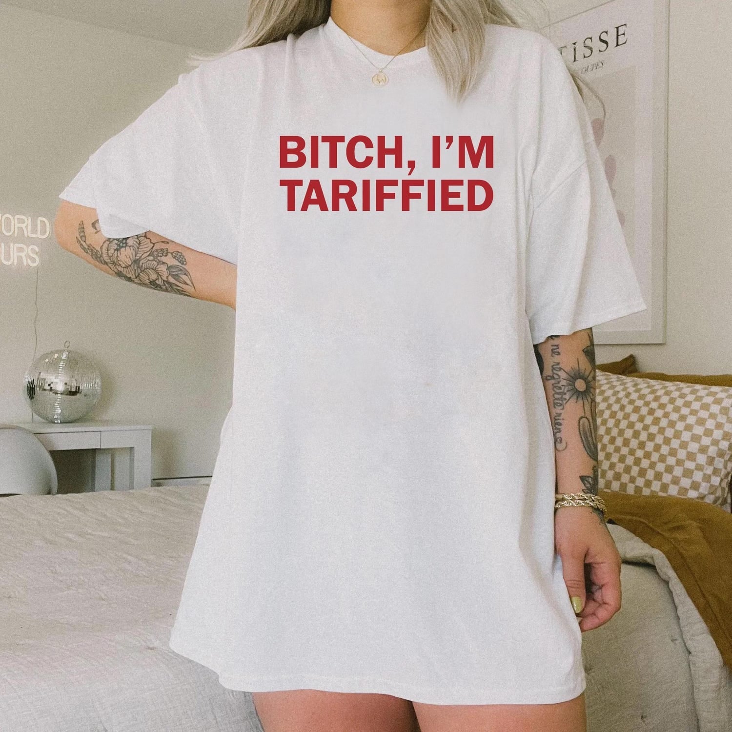 I'm Tariffied Shirt, Black Women Were Right Shirt, Protest Shirt, Anti Trump Shirt, Anti Tariffs Shirt, Democrat Shirt, Anti MAGA Shirt