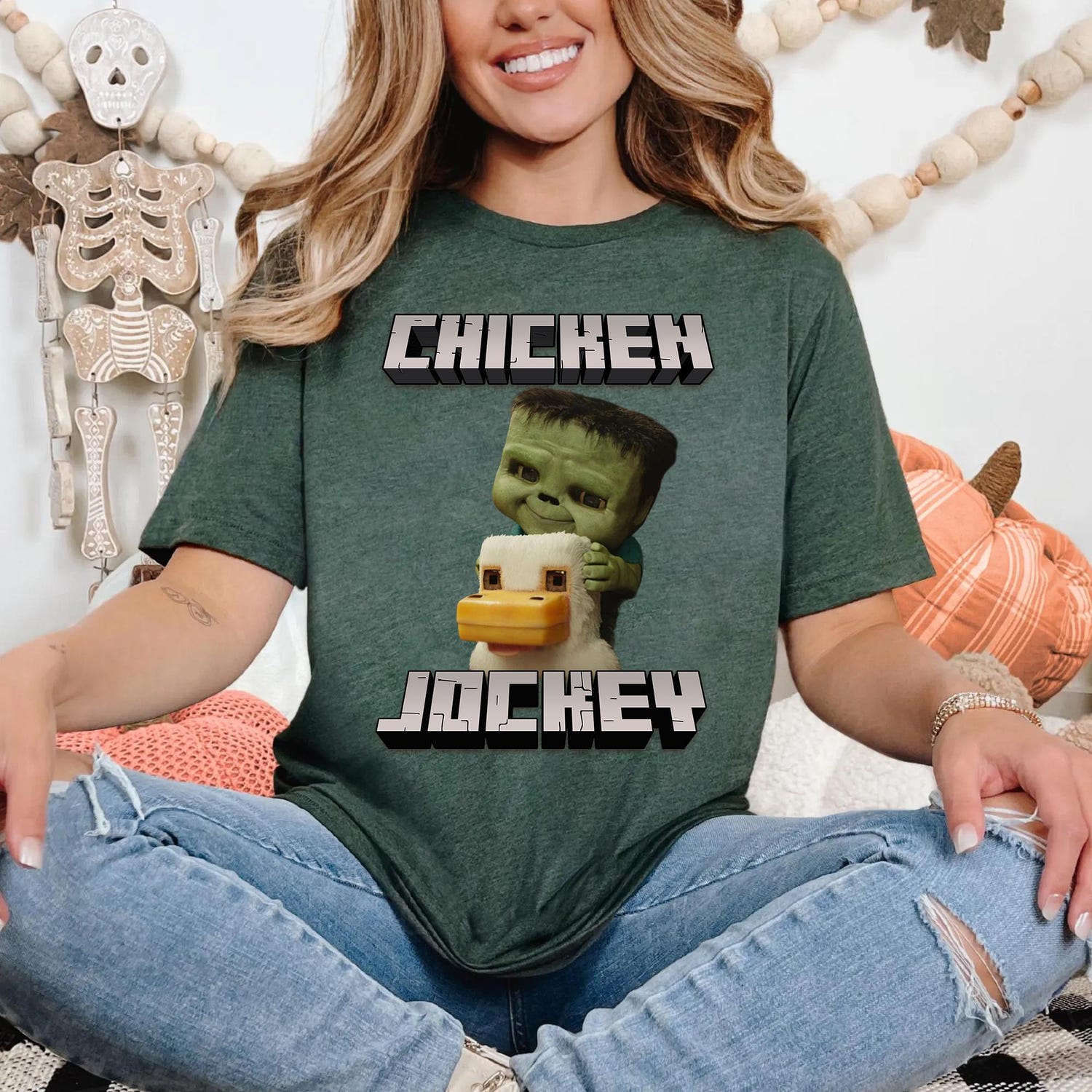 Chicken Jockey MineC Shirt, MineC shirt, Chicken Jockey, Miner T-shirt,