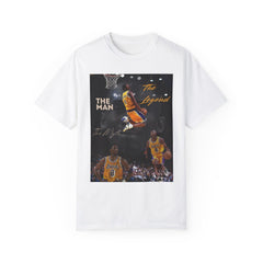 2 sided Kobe Bryant - Man, Myth, Legend Unisex Dyed-Garment T-shirt