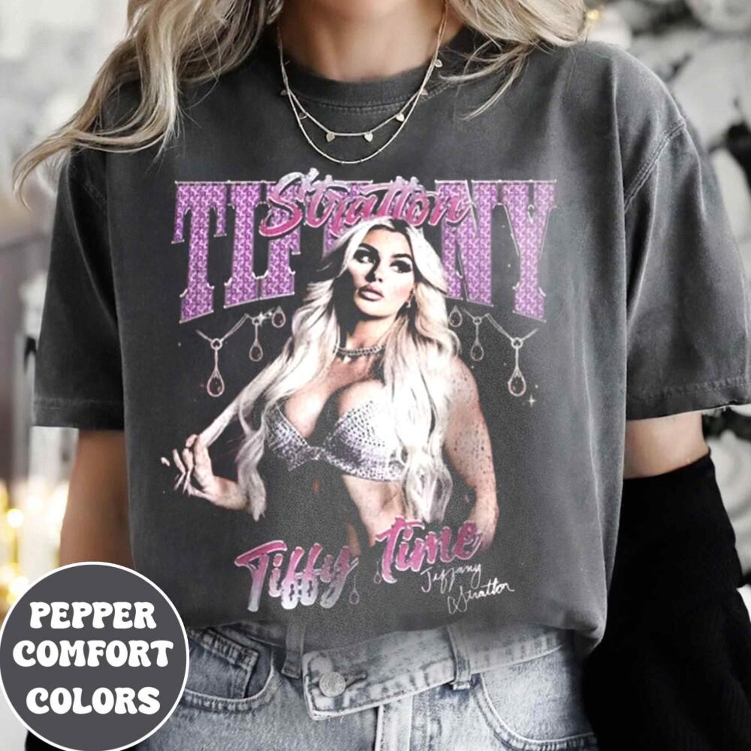 Tiffany Stratton Vintage Wrestling Shirt, Tiffy Time SweatShirt, Wrestlemania Shirt, Wrestler Sport Shirt, Trending Gymnast Shirt