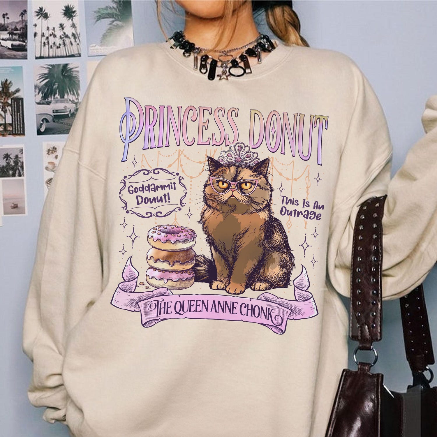 Princess Donut Sweatshirt, Dungeon Crawler Carl TShirt, Sci-Fi Book Lover Tee, Bookish Apparel for Book Lovers