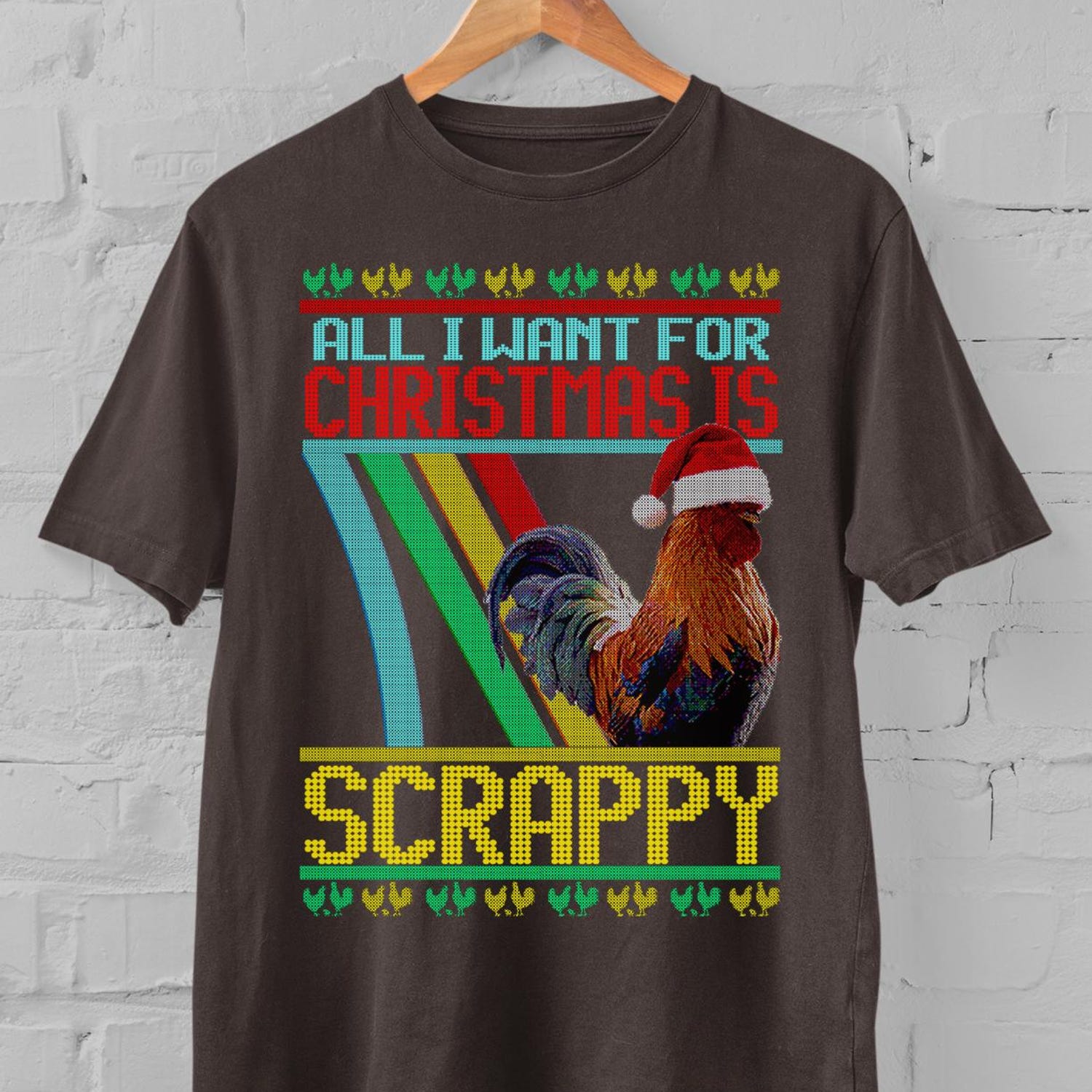 Scrappy Ugly Christmas T Shirt, Arc Raiders Scrappy T-Shirt'4413317962
