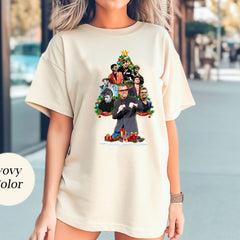 George Michael Christmas Tree Comfort Colors T-Shirt'1551915426