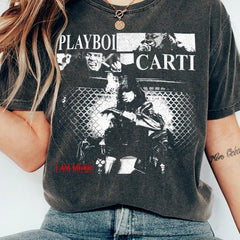 Playboi Carti  Album Retro Rap 90s Shirt, Playboi Album Rap Vintage 90s Tee