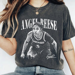 Vintage 90s Angel Reese Chicago Sky Shirt, Angel Reese Basketball T-Shirt, Basketball Gift for Fans Shirt'4417423007