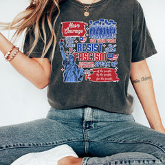 Resist Fascism Shirt, Protest Trump T Shirt, Not My President Trump Shirt, FDT Tee, Anti Trump Apparel, Anti Trump Shirt