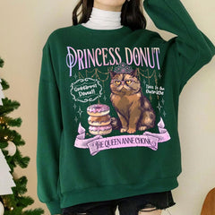 Princess Donut Sweatshirt, Dungeon Crawler Carl TShirt, Sci-Fi Book Lover Tee, Bookish Apparel for Book Lovers