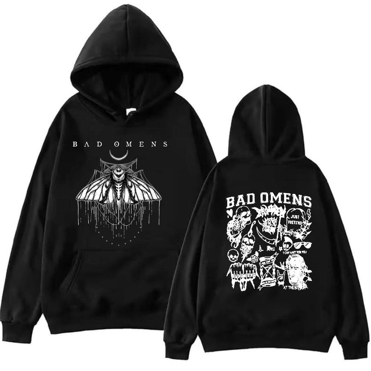 Bad Omens World Tour Graphic Tee: Unisex Rock Concert Shirt'4412784332