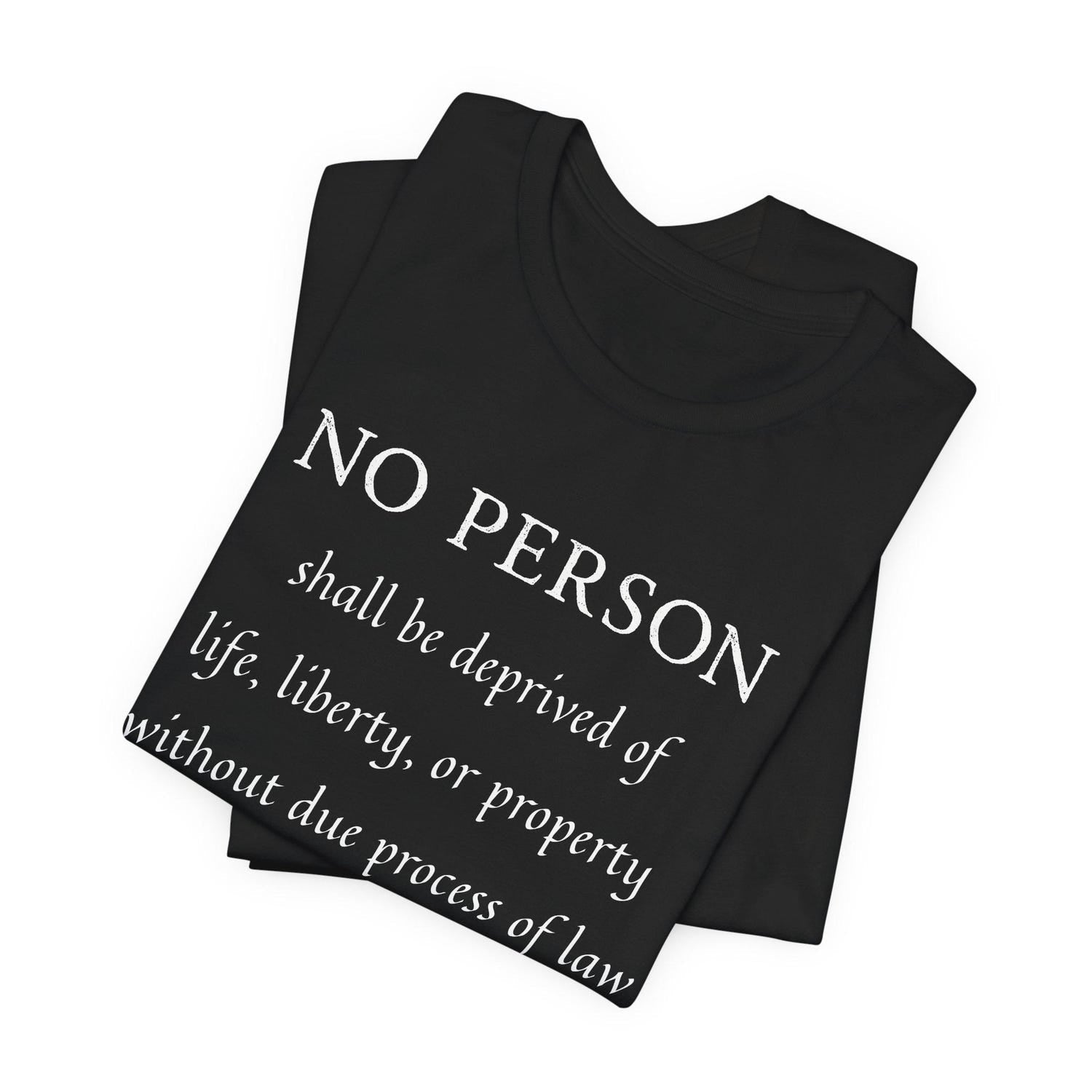 5th AMMENDMENT Shirt Due Process Anti MAGA FDT Gift for Democrat Protest T-Shirt Progressive Liberal Tee Constitution Bill of Rights TShirt