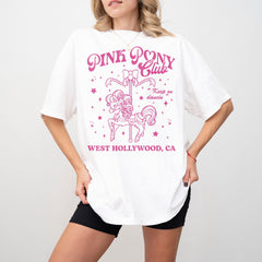 Pink Pony Club Shirt, Chappell Roan Shirt, Midwest Princess Tour, Sapphic Lesbian Pride Music Shirt, Keep On Dancing, WLW Pride Music Tee