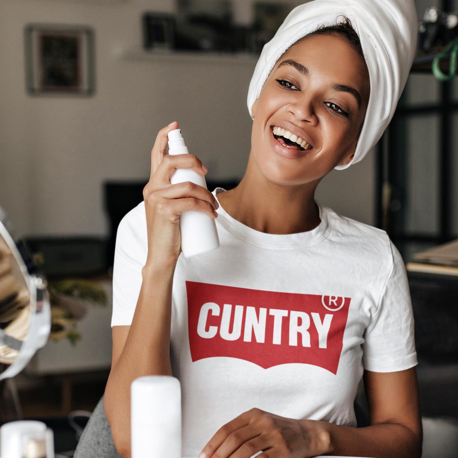 CUNTRY Graphic Tee | Bold Western Cowgirl Shirt | Funny Country Tour Top | Beyonc Cowboy Carter Inspired Merch