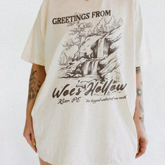 Woe's Hollow Shirt | Severance T-Shirt Kier Lumon Macrodata Refinement Mark S Helly R Severance Merch Mr. Milchik Dylan Irving MDR shirt