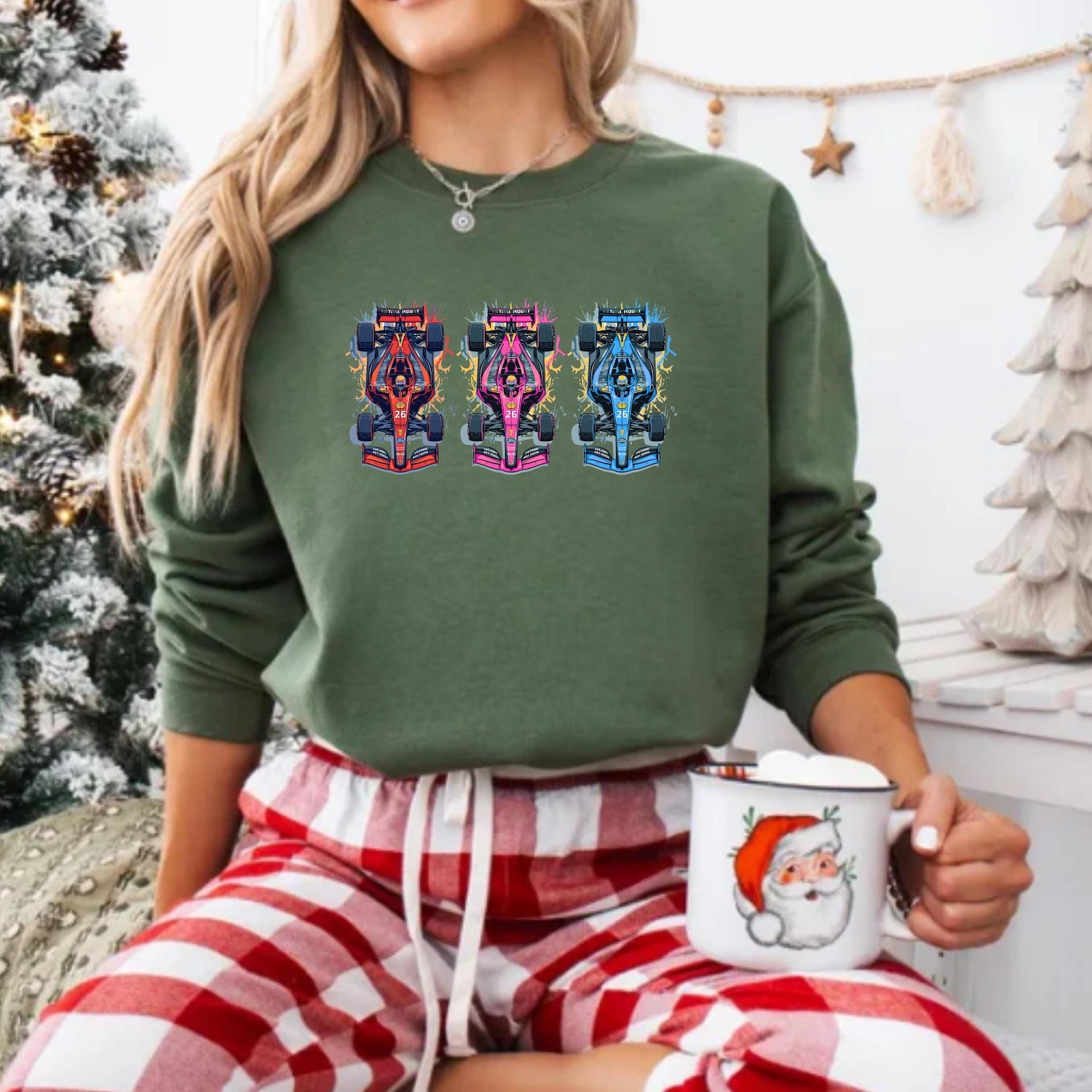 Racing Car Sweatshirt, F1 Style Car Shirt, Race Fan Gift, Formula Racing Hoodie, Motorsport Shirt, Fast Car Graphic Top