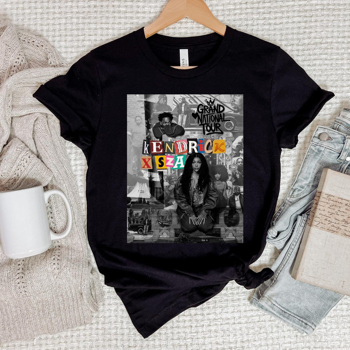 Kendrick Lamar and Sza Grand National Tour Shirts, Black Culture Shirts, Kendrick, TV Off,  Melanin, Kdot, Unisex Shirts