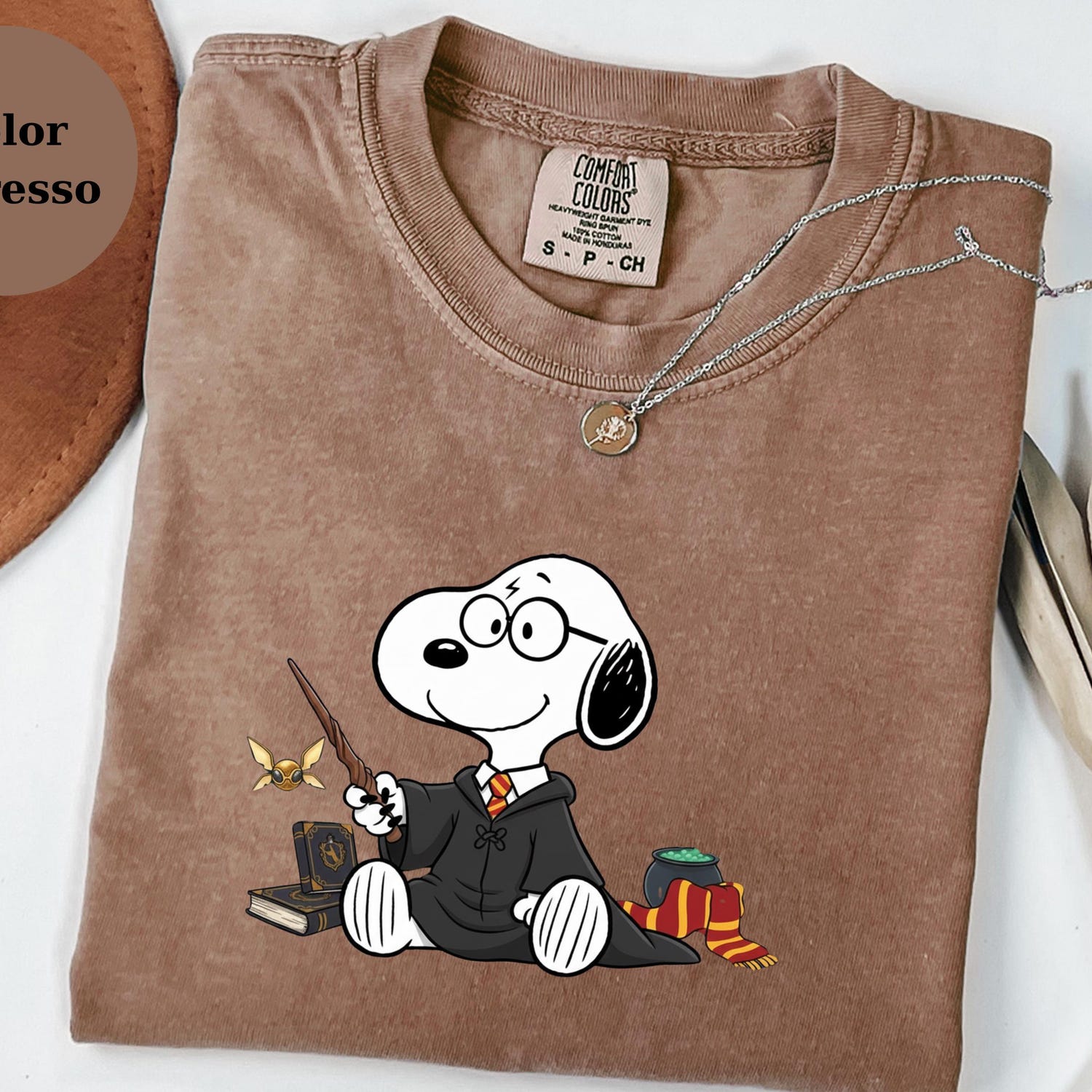 Cute Harry Potter Snoopy T-Shirt � Magic Dog Tee � Cozy Wizard Gift Shirt