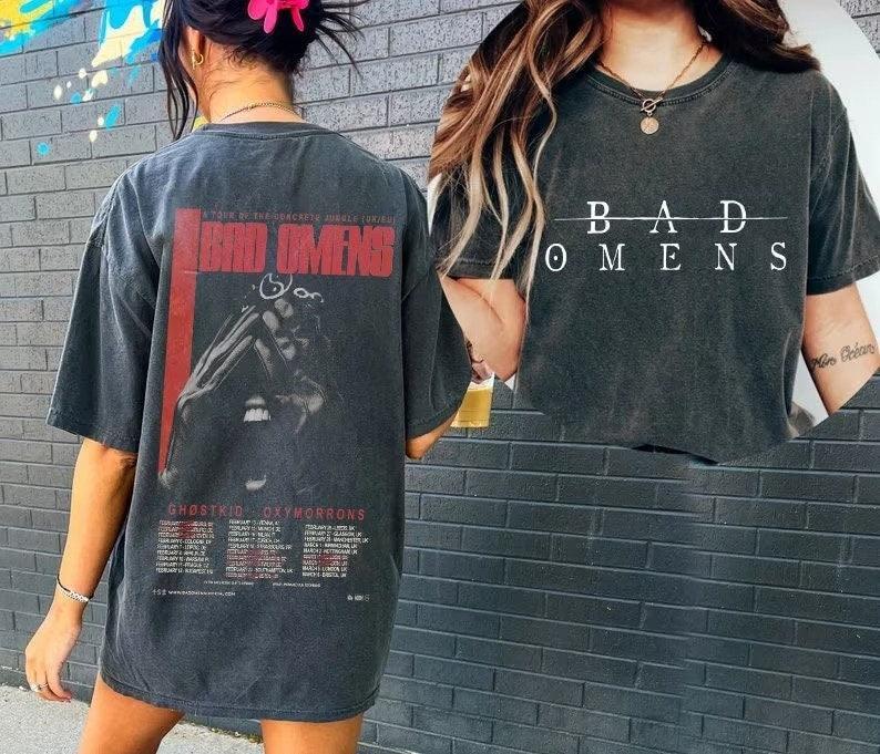 Bad Omens Band Music Tour 2023 Shirt, A Tour Of The Concrete Jungle Tour 2023, Bad Omens Shirt, Concrete Jungle Tour 2023 Shirt (Classic Version) - Shirt King