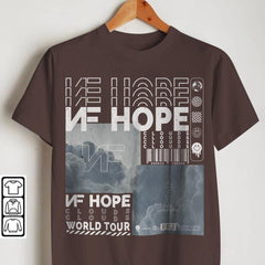 NF Rap Shirt, Y2K Hiphop 90s Vintage Merch NF Hope Tour 2023 Tickets Album Clouds Graphic Tee (Classic Version) - Shirt King