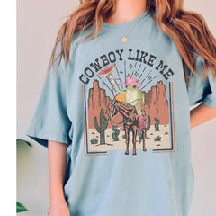 You're a cowboy like me Shirt, Cowboy Frog Shirt, Cowboy Like Me Shirt, Western Cowgirl, Evermore Merch Shirt, Cowboy Shirt (Classic Version) - Shirt King