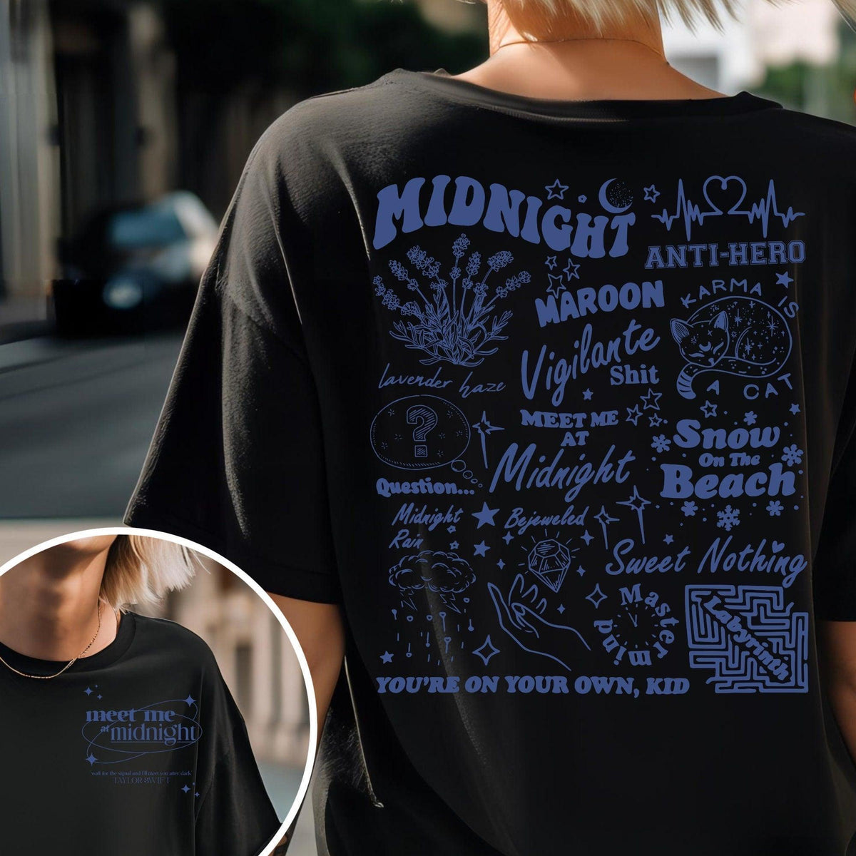 Midnights Album Taylor Swift T-Shirt, Midnights T-Shirt, Taylor Merch T-Shirt , Taylor's Version Tee, Midnights Merch, Taylor Swift Shirt (Classic Version) - Shirt King