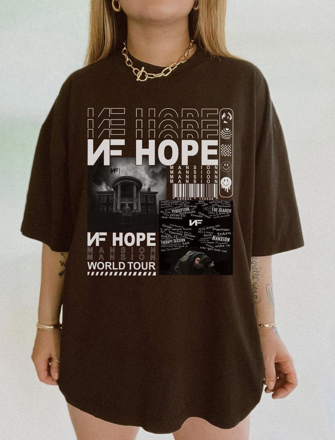 Vintage NF Rapper T-Shirt, Hope Album Shirt, NF Hope Shirt, NF Tour Shirt, 90s Bootleg Tee, Rapper Fan Shirt, 2023 Concert Shirt For Fan (Classic Version) - Shirt King